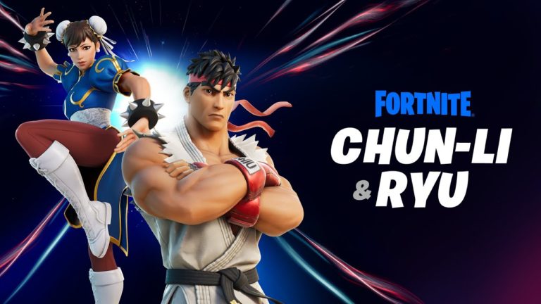 Chun-Li et Ryu de Street Fighter bientôt sur Fortnite