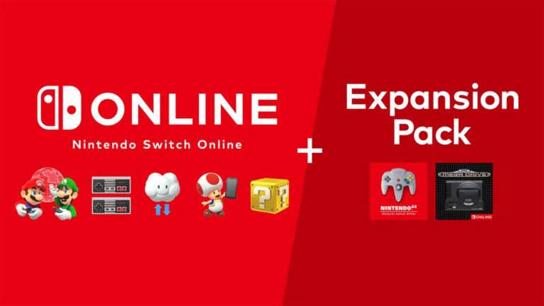 Nintendo Switch Online et le pack d’extension sont maintenant en ligne