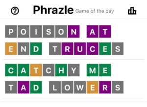 Phrazle Answer Today December 21 2023 